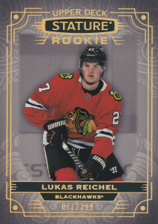 2022-23 UD Stature - Lukas Reichel - Rookie /399 #153