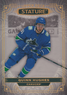 2022-23 UD Stature - Quinn Hughes #81