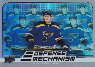 2022-23 UD Series 1 - Torey Krug - Defense Mechanism