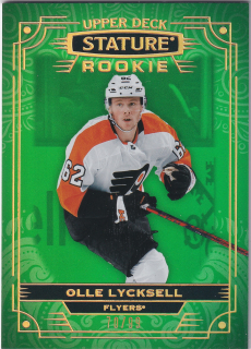 2022-23 UD Stature - Olle Lycksell - Rookie Green /99