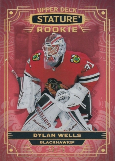 2022-23 UD Stature - Dylan Wells - Rookie Red /75 #126