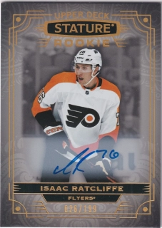 2022-23 UD Stature - Isaac Ratcliffe - Rookie Autographs /199
