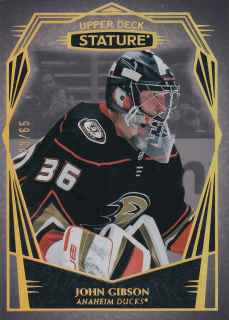2022-23 UD Stature - John Gibson - Design Variant /65 #46