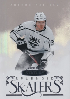 2022-23 UD Stature - Arthur Kaliyev - Splendid Skaters #SS-17