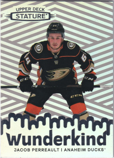 2022-23 UD Stature - Jacob Perreault - Wunderkind