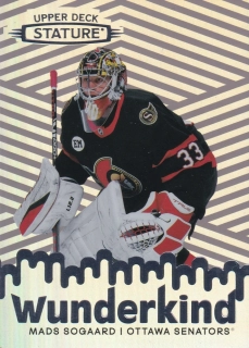 2022-23 UD Stature - Mads Sogaard - Wunderkind #W-21