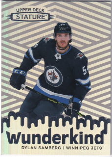 2022-23 UD Stature - Dylan Samberg - Wunderkind