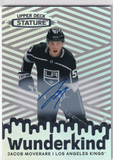 2022-23 UD Stature - Jacob Moverare - Wunderkind Autographs