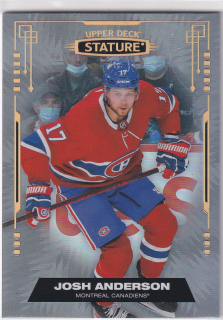 2021-22 UD Stature - Josh Anderson