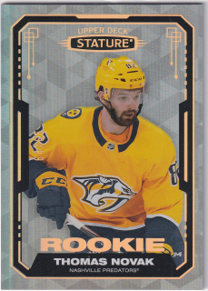 2021-22 UD Stature - Thomas Novak - Rookie Design Variant /65