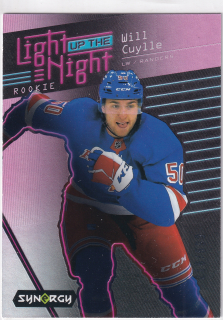 2023-24 UD Synergy - Will Cuylle - Light Up The Night Pink /699