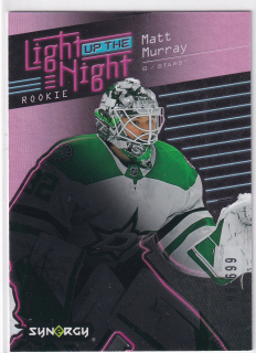 2023-24 UD Synergy - Matt Murray - Light Up The Night Pink /699