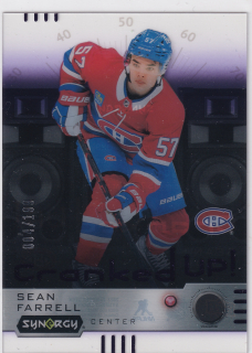 2023-24 UD Synergy - Sean Farrell - Cranked Up! Purple /199