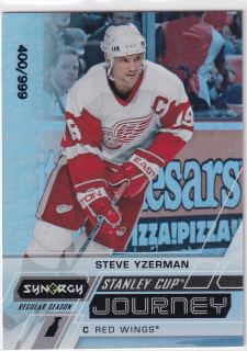 2020-21 UD Synergy - Steve Yzerman - Stanley Cup Journey /999