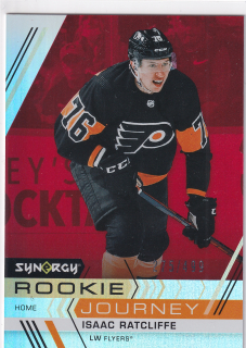 2022-23 UD Synergy - Isaac Ratcliffe - Rookie Journey Home /499