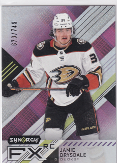 2021-22 UD Synergy - Jamie Drysdale - FX /749