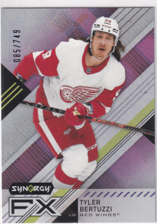 2021-22 UD Synergy - Tyler Bertuzzi - FX /749