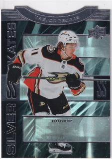 2023-24 UD Extended Series - Trevor Zegras - Silver Skates