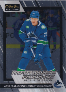 2023-24 UD O-Pee-Chee Platinum - Aidan McDonough - Marquee Rookie
