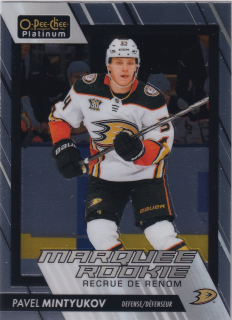 2023-24 UD O-Pee-Chee Platinum - Pavel Mintyukov - Marquee Rookie