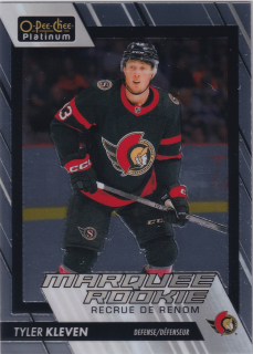2023-24 UD O-Pee-Chee Platinum - Tyler Kleven - Marquee Rookie