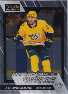 2023-24 UD O-Pee-Chee Platinum - Jake Livingstone - Marquee Rookie