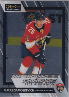 2023-24 UD O-Pee-Chee Platinum - Mackie Samoskevich - Marquee Rookie