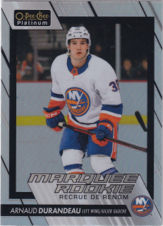 2023-24 UD O-Pee-Chee Platinum - Arnaud Durandeau - Marquee Rookie Rainbow