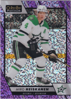 2023-24 UD O-Pee-Chee Platinum - Miro Heiskanen - Violet Pixels /299