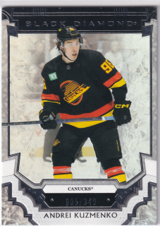 2023-24 UD Black Diamond - Andrei Kuzmenko /349