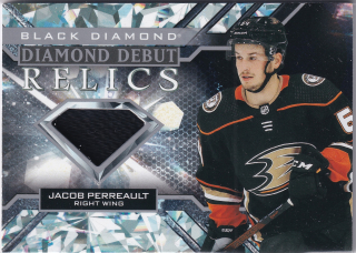 2022-23 UD Black Diamond - Jacob Perreault - Diamond Debut Relics