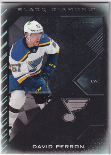 2021-22 UD Black Diamond - David Perron /349