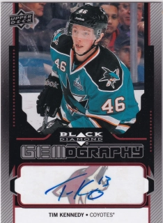 2013-14 UD Black Diamond - Tim Kennedy - Gemography 
