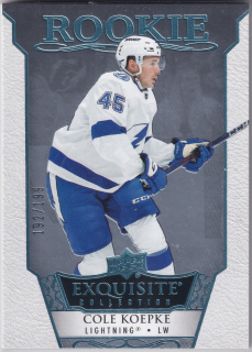 2022-23 UD Ice - Cole Koepke - Exquisite Collection /349