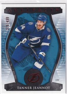 2023-24 UD Artifacts - Tanner Jeannot - Ruby /499
