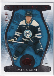 2023-24 UD Artifacts - Patrik Laine - Ruby /499