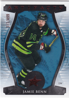 2023-24 UD Artifacts - Jamie Benn - Ruby /499