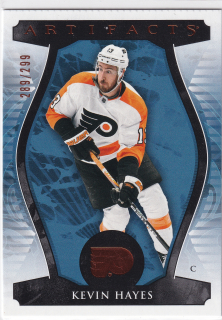 2023-24 UD Artifacts - Kevin Hayes - Copper /299