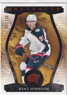 2023-24 UD Artifacts - Kent Johnson - Copper /299