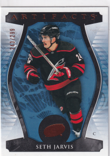 2023-24 UD Artifacts - Seth Jarvis - Copper /299