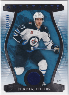 2023-24 UD Artifacts - Nikolaj Ehlers - Royal Blue /199