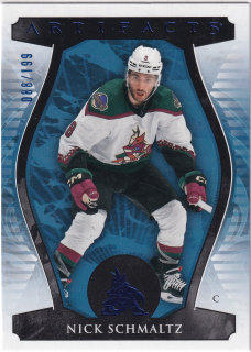 2023-24 UD Artifacts - Nick Schmaltz - Royal Blue /199