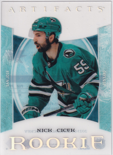 2023-24 UD Artifacts - Nick Cicek - 2022-23 Clear Cut Rookies