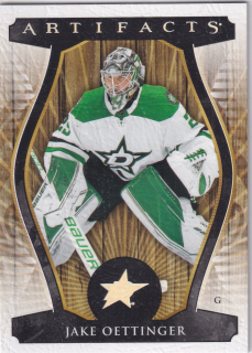 2023-24 UD Artifacts - Jake Oettinger - Wood