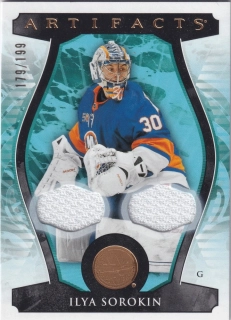 2023-24 UD Artifacts - Ilya Sorokin - Materials Gold /199