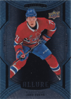 2020-21 UD Allure - Jake Evans - Rookie