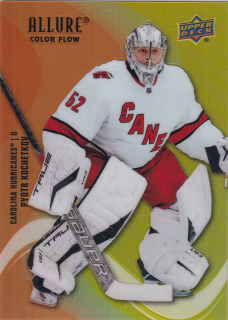 2022-23 UD Allure - Pyotr Kochetkov - Color Flow Orange-Yellow