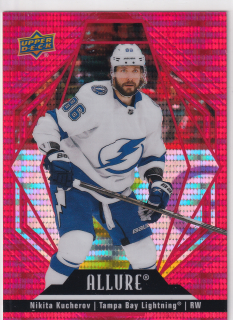 2022-23 UD Allure - Nikita Kucherov - Red Rainbow