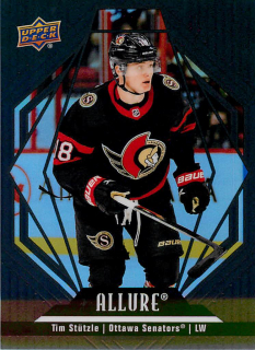 2022-23 UD Allure - Tim Stutzle - Black Rainbow #4