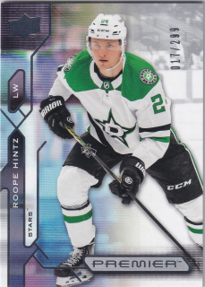 2021-22 UD Premier - Roope Hintz /299